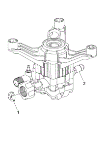 Pump parts for Briggs & Stratton Gas Pressure Washer 021020-00 from AppliancePartsPros.com