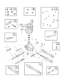 Pump (80022460) parts for Briggs & Stratton Gas Pressure Washer 021021-00 from AppliancePartsPros.com
