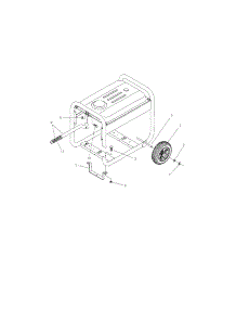 Wheel Kit parts for Briggs & Stratton Generator 030252 from AppliancePartsPros.com