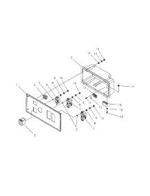 Control Panel parts for Briggs & Stratton Generator 030297 from AppliancePartsPros.com
