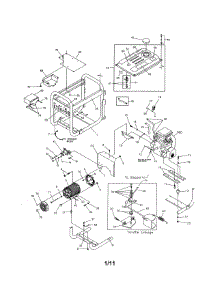 Main Unit parts for Briggs & Stratton Generator 030337-0 from AppliancePartsPros.com