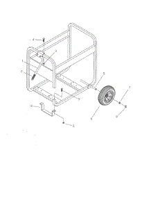 Wheel Kit parts for Briggs & Stratton Generator 030422-0 from AppliancePartsPros.com