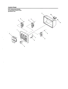 Control Panel parts for Briggs & Stratton Generator 030422-1 from AppliancePartsPros.com