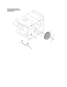 Wheel Kit parts for Briggs & Stratton Generator 030430-3 from AppliancePartsPros.com