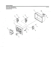 Control Panel parts for Briggs & Stratton Generator 030430A-0 from AppliancePartsPros.com