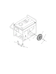 Wheel Kit parts for Briggs & Stratton Generator 030452-0 from AppliancePartsPros.com