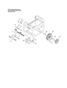 Wheel Kit parts for Briggs & Stratton Generator 030467-0 from AppliancePartsPros.com