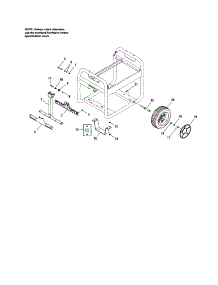 Wheel Kit parts for Briggs & Stratton Generator 030468-0 from AppliancePartsPros.com