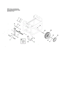 Wheel Kit parts for Briggs & Stratton Generator 030470-0 from AppliancePartsPros.com