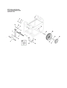 Wheel Kit parts for Briggs & Stratton Generator 030470-1 from AppliancePartsPros.com