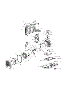 Muffler / Crankshaft / Base parts for Briggs & Stratton Generator 030473-0 from AppliancePartsPros.com
