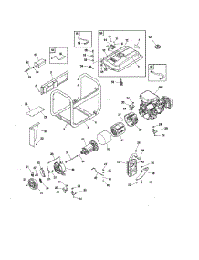 Main Unit parts for Briggs & Stratton Generator 030550-01 from AppliancePartsPros.com