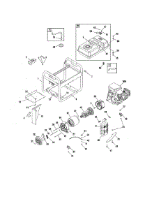 Main Unit parts for Briggs & Stratton Generator 030551-00 from AppliancePartsPros.com