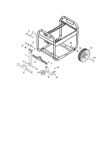 Wheel Kit parts for Briggs & Stratton Generator 030659-00 from AppliancePartsPros.com