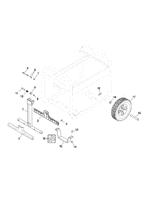 Wheel Kit (80006254) parts for Briggs & Stratton Generator 030708-00 from AppliancePartsPros.com