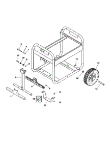 Wheel Kit (80005137) parts for Briggs & Stratton Generator 030728-00 from AppliancePartsPros.com