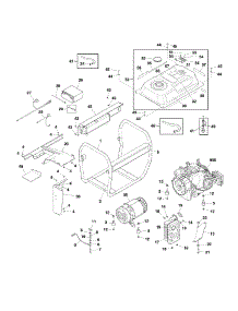 Main Unit parts for Briggs & Stratton Generator 030733-00 from AppliancePartsPros.com