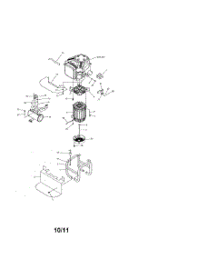 Main Unit parts for Briggs & Stratton Generator 040243A-0 from AppliancePartsPros.com