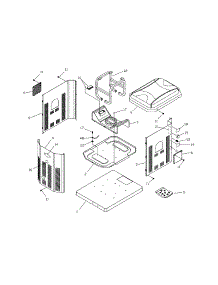 Enclosure parts for Briggs & Stratton Generator 040248 from AppliancePartsPros.com