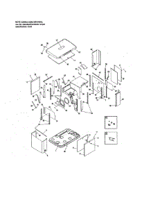 Enclosure parts for Briggs & Stratton Generator 040337-00 from AppliancePartsPros.com