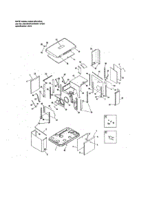 Enclosure parts for Briggs & Stratton Generator 040394-00 from AppliancePartsPros.com