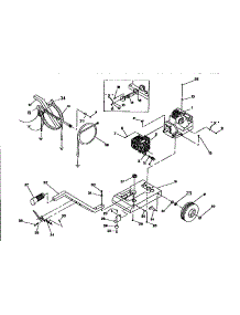 Main Assembly parts for Generac Gas Pressure Washer 0457-0 from AppliancePartsPros.com