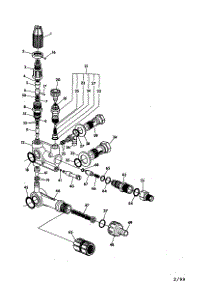 Pump Assembly parts for Generac Gas Pressure Washer 0457-0 from AppliancePartsPros.com