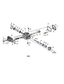 Pump Assembly parts for Generac Gas Pressure Washer 0457-0 from AppliancePartsPros.com