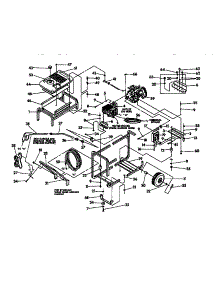 Main Frame parts for Generac Gas Pressure Washer 0606-4 from AppliancePartsPros.com