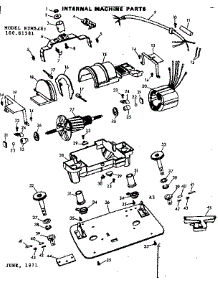 Internal Machine Parts parts for Kenmore Floor Scrubber Polisher 100.81581 (10081581, 100 81581) from AppliancePartsPros.com