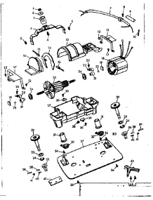 Internal Machine Parts parts for Kenmore Floor Scrubber Polisher 100.82120 (10082120, 100 82120) from AppliancePartsPros.com