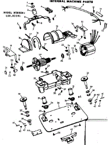 Internal Machine Parts parts for Kenmore Floor Scrubber Polisher 100.82591 (10082591, 100 82591) from AppliancePartsPros.com
