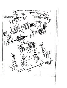 Internal Machine Parts parts for Kenmore Floor Scrubber Polisher 100.82801 (10082801, 100 82801) from AppliancePartsPros.com
