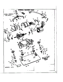 Internal Machine Parts parts for Kenmore Floor Scrubber Polisher 100.82811 (10082811, 100 82811) from AppliancePartsPros.com
