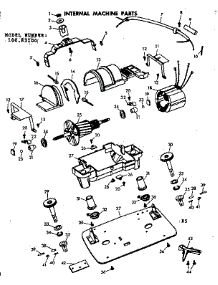 Internal Machine Parts parts for Kenmore Floor Scrubber Polisher 100.83100 (10083100, 100 83100) from AppliancePartsPros.com