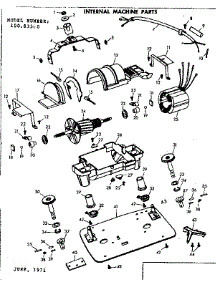 Internal Machine Parts parts for Kenmore Floor Scrubber Polisher 100.83300 (10083300, 100 83300) from AppliancePartsPros.com