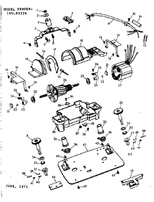 Internal Machine Parts parts for Kenmore Floor Scrubber Polisher 100.83530 (10083530, 100 83530) from AppliancePartsPros.com