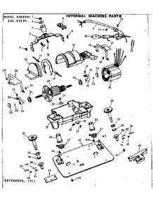 Internal Machine Parts parts for Kenmore Floor Scrubber Polisher 100.83590 (10083590, 100 83590) from AppliancePartsPros.com