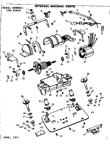 Internal Machine Parts parts for Kenmore Floor Scrubber Polisher 100.83800 (10083800, 100 83800) from AppliancePartsPros.com