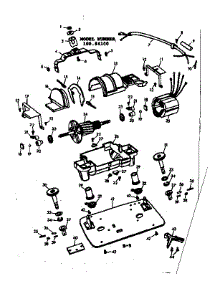 Internal Machine Parts parts for Kenmore Floor Scrubber Polisher 100.84100 (10084100, 100 84100) from AppliancePartsPros.com