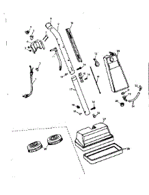 External Machine Parts parts for Kenmore Floor Scrubber Polisher 100.85100 (10085100, 100 85100) from AppliancePartsPros.com