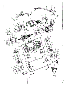 Internal Machine Parts parts for Kenmore Floor Scrubber Polisher 100.85301 (10085301, 100 85301) from AppliancePartsPros.com