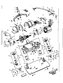 Internal Machine Parts parts for Kenmore Floor Scrubber Polisher 100.85400 (10085400, 100 85400) from AppliancePartsPros.com