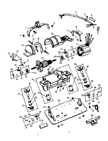 Internal Machine Parts parts for Kenmore Floor Scrubber Polisher 100.85401 (10085401, 100 85401) from AppliancePartsPros.com
