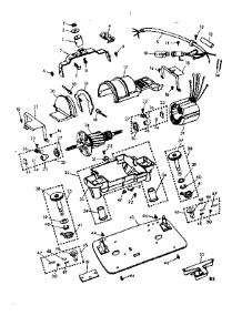 Internal Machine Parts parts for Kenmore Floor Scrubber Polisher 100.85800 (10085800, 100 85800) from AppliancePartsPros.com