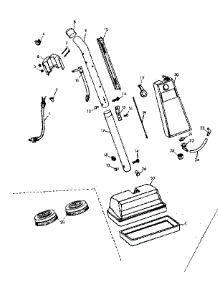 Internal Machine Parts parts for Kenmore Carpet Cleaner 100.88100 (10088100, 100 88100) from AppliancePartsPros.com