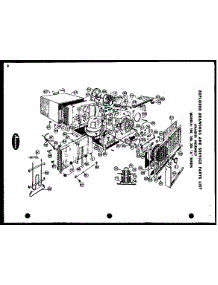 Chasis Assembly (100A-3P) (150A-3P) (200A-3P) (100A-3Ph) (150A-3Ph) (200A-3Ph) parts for Amana Room Air Conditioner 100LCS-2P from AppliancePartsPros.com