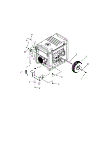 Wheel Kit parts for Generac Generator 1019-3 from AppliancePartsPros.com