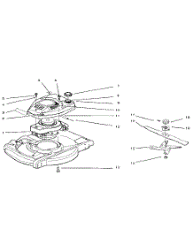 2 Cycle Engine, Fuel Tank & Blade Assembly parts for Lawnboy Gas Walk-Behind Mower 10201-3900001 AND UP from AppliancePartsPros.com