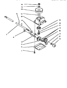 Gear Case Assembly parts for Lawnboy Gas Walk-Behind Mower 10202-4900001 TO 4999999 from AppliancePartsPros.com